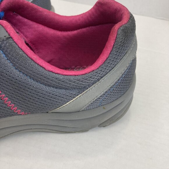 Vionic Alliance Shoes Sneakers Womens Size 8.5 Gray Pink Walking Orthotic Mesh - Picture 10 of 13